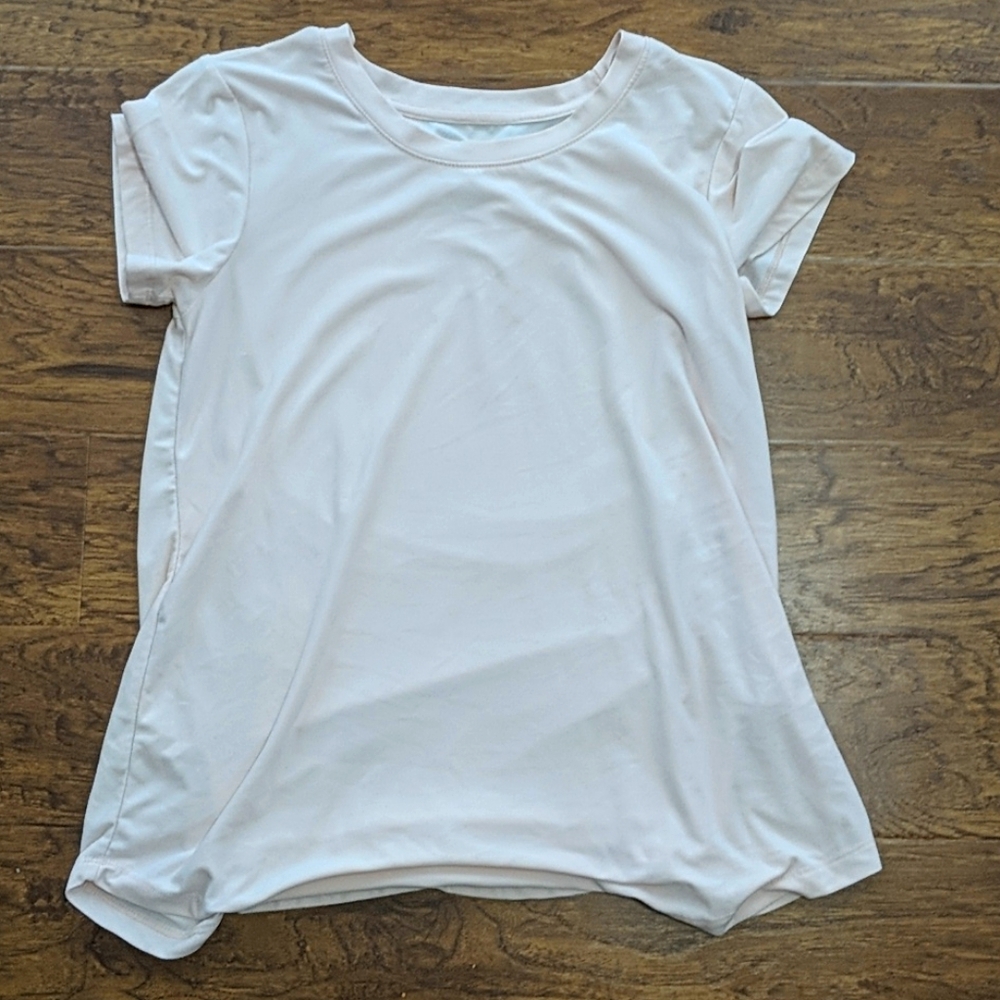 light pink top